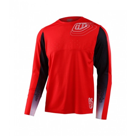TROY LEE DESIGNS Cycling long sleeve t-shirt SPRINT JERSEY ICON RACE 323929012VAR