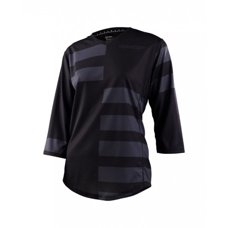 TROY LEE DESIGNS Women's 3/4 sleeve T-shirt WOMENS MISCHIEF JERSEY SPLIT STRIPE 359957001VAR