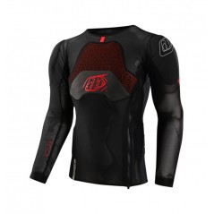 TROY LEE DESIGNS Capa interior con protecciones manga corta STAGE GHOST D30 LS BASELAYER 561906002VAR
