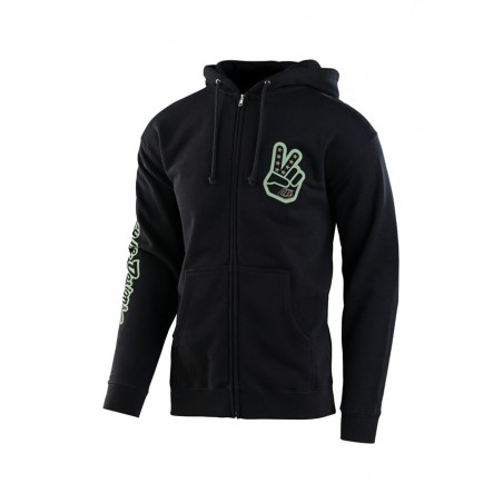 TROY LEE DESIGNS Zip sweatshirt PEACE OUT 730573002VAR