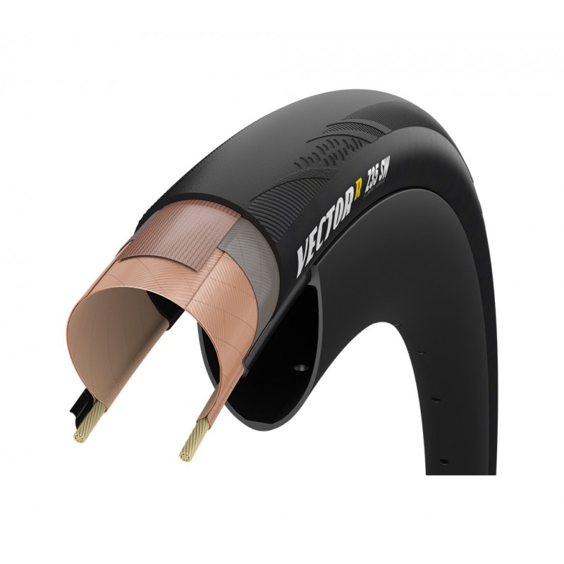 ZIPP Bicycle tire SW TBLS 700X35 A1 GOODYEAR VECTOR Z35 00.1918.750.003