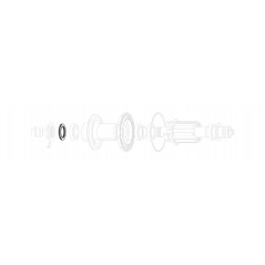 ZIPP Guardapolvos de repuesto para rodamientos bujes delantero trasero 11.1915.036.000