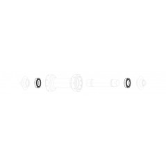 ZIPP Replacement bearing kit for front hub COGNITION NSW 11.2018.032.001