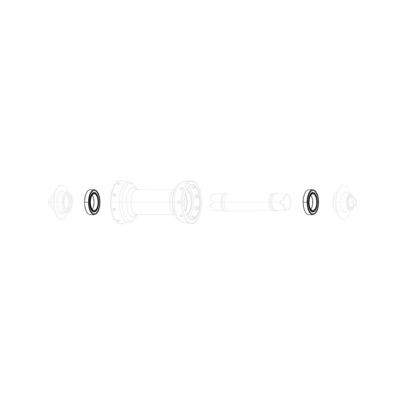 ZIPP Replacement bearing kit for front hub COGNITION NSW 11.2018.032.001