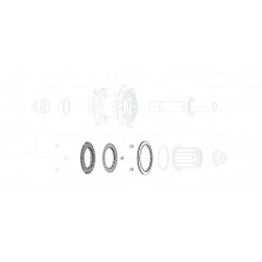 ZIPP Internal replacement core kit (complete) NSW 11.2018.035.000