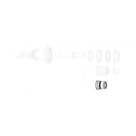 ZIPP Núcleo de repuesto para disco/llanta SRAM/SHIM 11S COGNITION NSW V2 11.2018.065.000