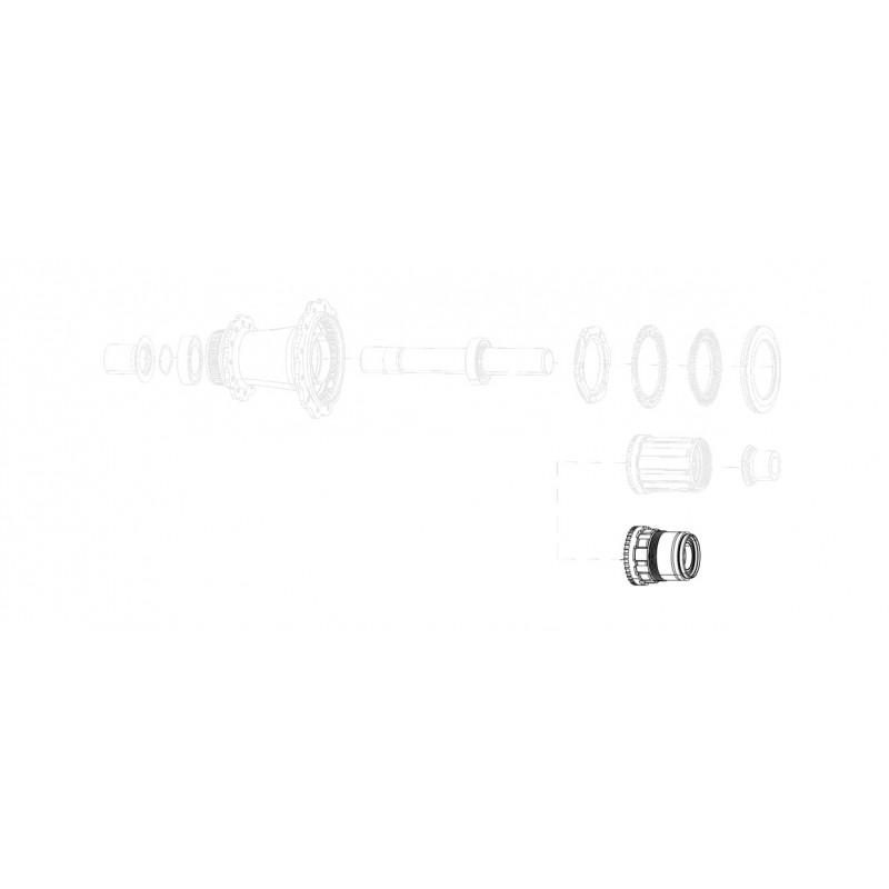 ZIPP Replacement core for disc/rim CAMPY COGNITION NSW V2 DISCO/LLANTA 11.2018.065.009
