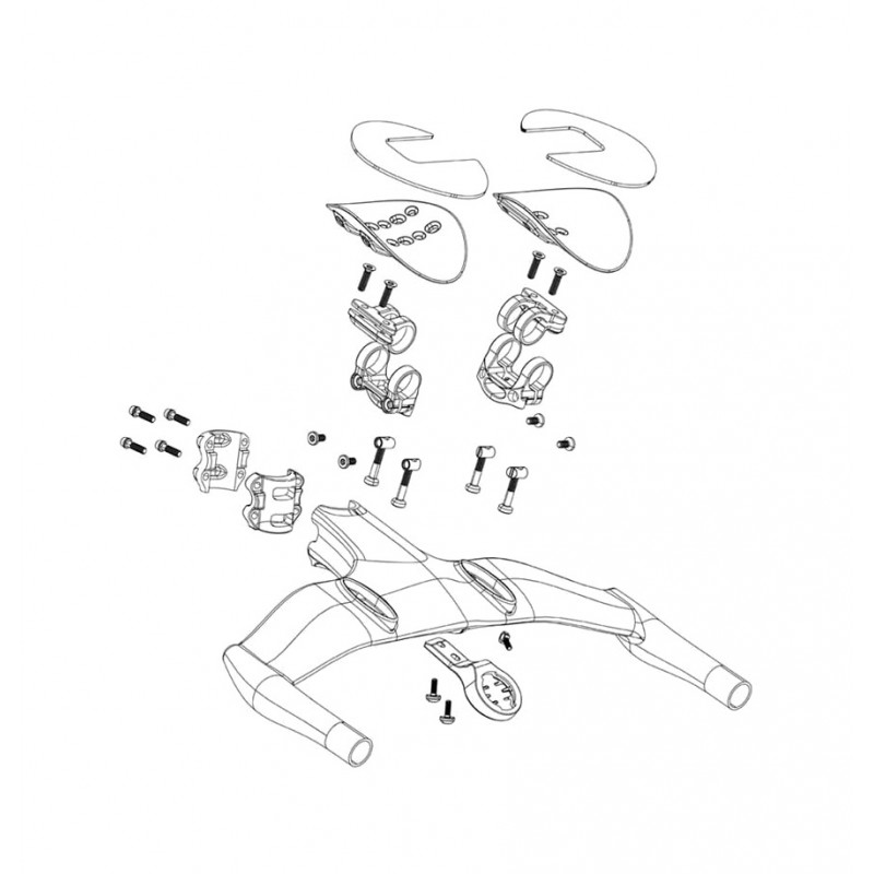 ZIPP Kit de almohadillas para apoyabrazos A1VUKA CLIP 11.6618.001.000