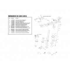 ROCK SHOX Herramienta para bloque de amortiguadores VISE BLOCK MONARCH 00.4118.013.000
