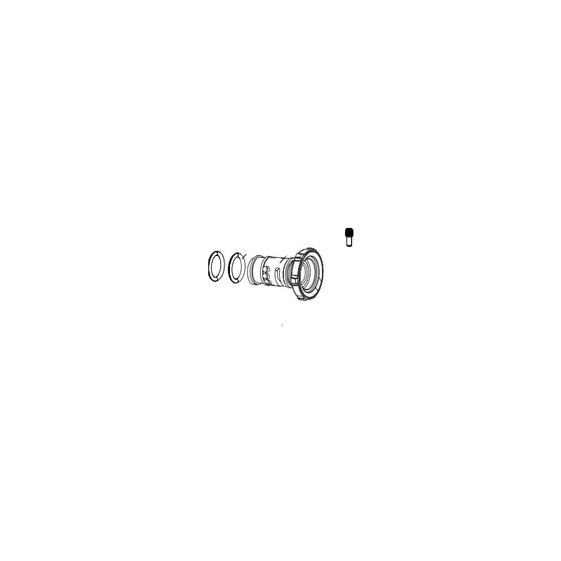ROCK SHOX Cuerpo y deposito montado de recambio integrado (ASSEMBLED) VIVID R2C B1 IFP 240X76MM 11.4118.022.003