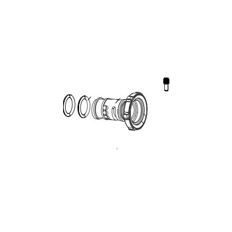 ROCK SHOX Integrated replacement body and tank VIVID AIR R2C IFP 200X57MM 11.4118.022.005