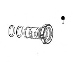 ROCK SHOX Integrated replacement body and tank VIVID AIR R2C IFP 240X76MM 11.4118.022.008