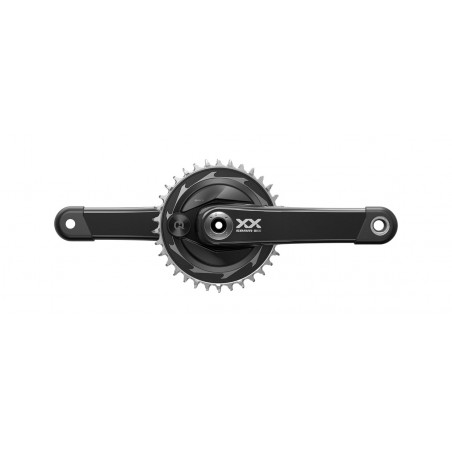 SRAM Biela con potenciómetro y araña para bicicleta Q174 CL55 DUB MTB WIDE XXSL EAGLE T-TYPE 00.6118.637.003VAR