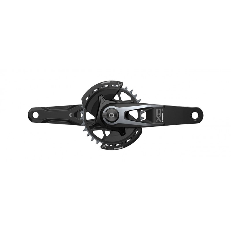 SRAM Bicycle crank with power meter Q174 CL55 DUB MTB WIDE (2-GUARDS) X0 EAGLE T-TYPE 00.6118.641.000VAR