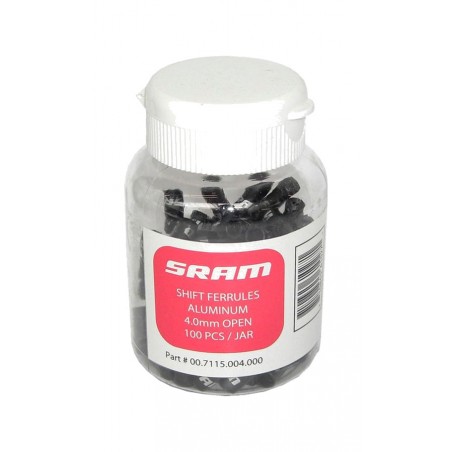 SRAM Tope de funda para cable cambio ALUM 100 4 MM 00.7115.004.000