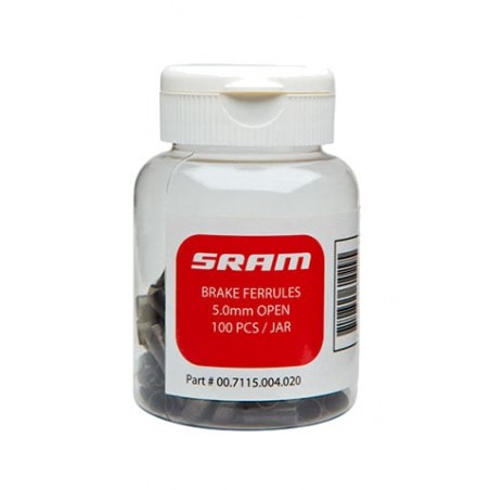 SRAM Tope de funda para cable freno BRASS 100UDS 5 MM 00.7115.004.020