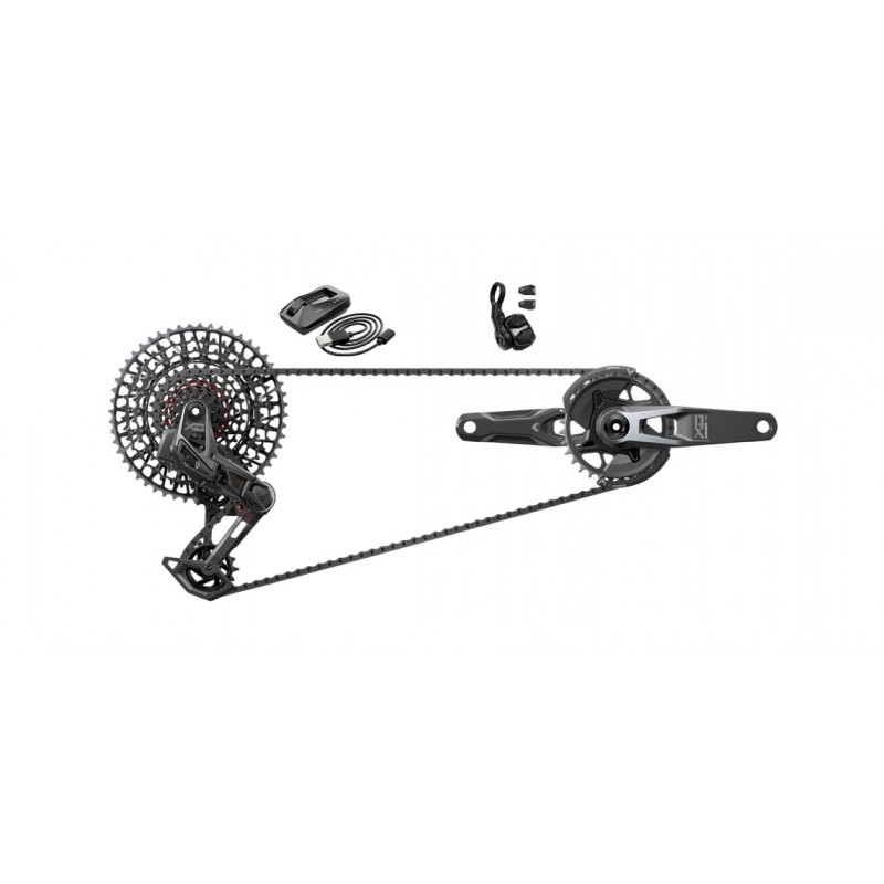 SRAM Bicycle group Q174 CL55 DUB V2 EAGLE AXS X0 T-TYPE MTB WIDE 00.7918.168.005