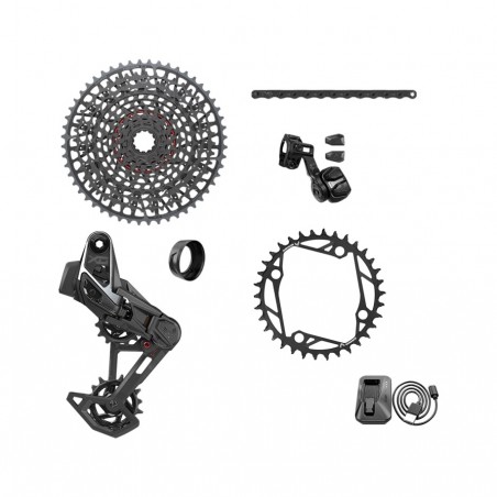 SRAM Groupset for bicycles without cranks 104BCD EAGLE AXS X0 T-TYPE E-MTB 00.7918.281.002