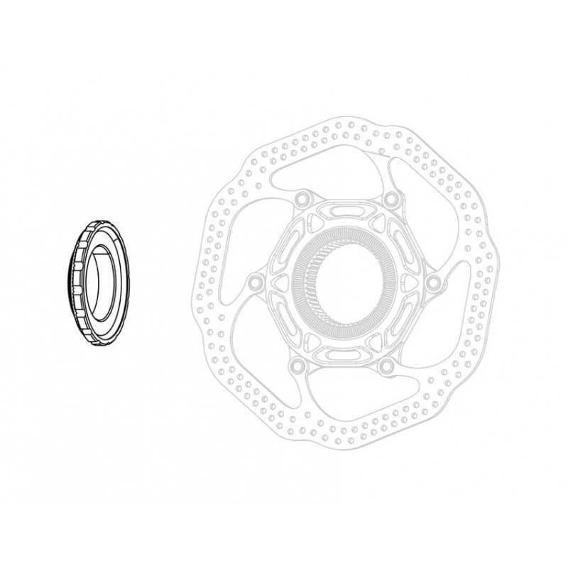 SRAM Brake disc closure with system LOGO (1UD) CENTERLOCK 11.2018.063.004