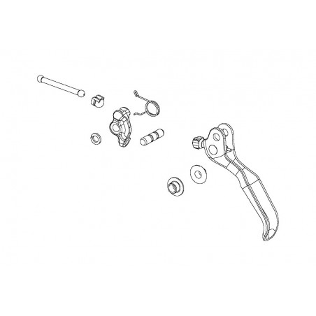 SRAM Complete brake lever replacement G2 R 11.5018.052.006