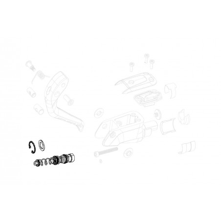 SRAM Kit de repuesto depósito freno S900 AERO HRD 11.5218.004.000