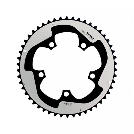 SRAM Bicycle plate 110 BCD FALCON GREY ROAD RED22 11V 11.6218.010.000