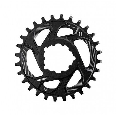 SRAM Plato de acero DM OFF BOOST X-SYNC 11V 11.6218.027.030VAR