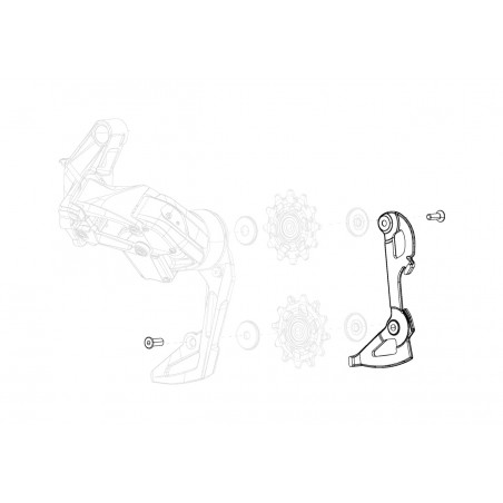 SRAM Replacement internal gearbox for RED XPLR ETAP AXS 11.7518.093.009