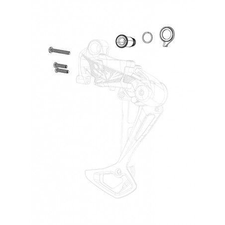 SRAM Repuesto de tornillo para cambio SX EAGLE 11.7518.094.000