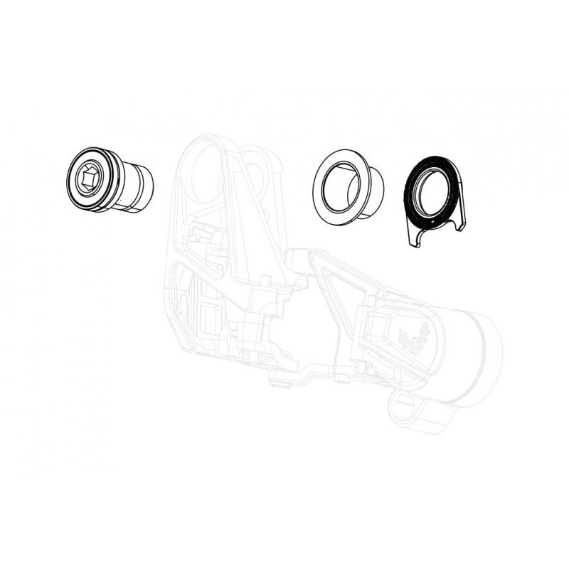 SRAM Kit de repuesto tornillo para cambio EAGLE AXS T-TYPE XX FULL MOUNT 11.7518.104.001