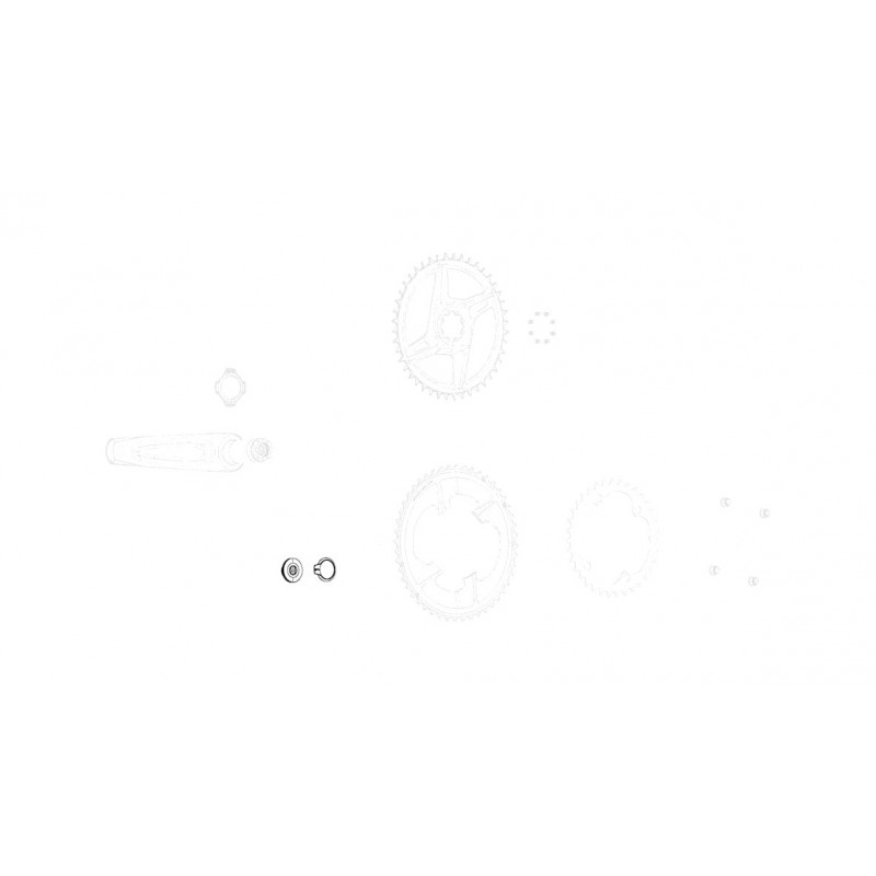 SRAM Replacement connecting rod bolts for power meter and cover DUB M18/M30 11.7918.005.000