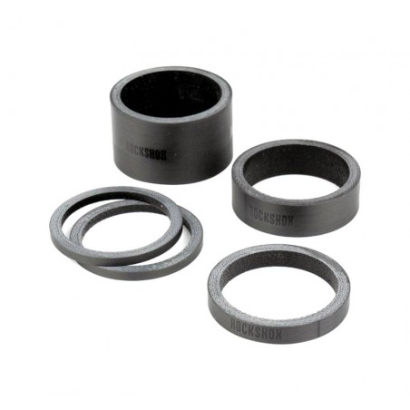 ROCK SHOX Carbon fork spacer kit with various sizes 2.5MM X 2 5MM 1 10MM 20MM LOGO 00.4318.036.001VAR