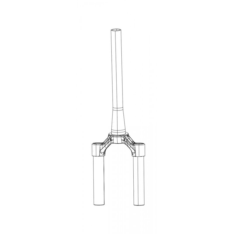 ROCK SHOX Recambio conjunto puente y barra para horquilla 700C 51OS AL 28.5 DFB A1 RUDY XPLR 11.4018.090.071