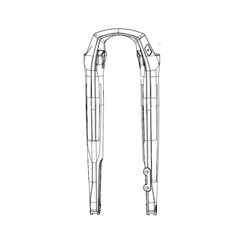 ROCK SHOX Recambio de botellas para horquilla bicicleta montaña RUDY XPLR 700C KWIQSAND A1 11.4018.091.062