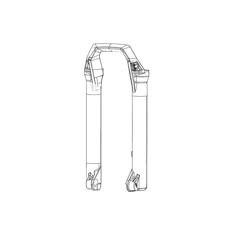ROCK SHOX Pares de botellas 27B DFB A2 ZEB A1+ BASE/SELECT/SELECT+ (2021+) BOOST BASE 11.4018.091.063