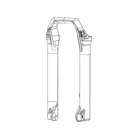 ROCK SHOX Botellas modelo ultimate 27B - ZEB A1+ (2023+) GRISES 11.4018.091.067