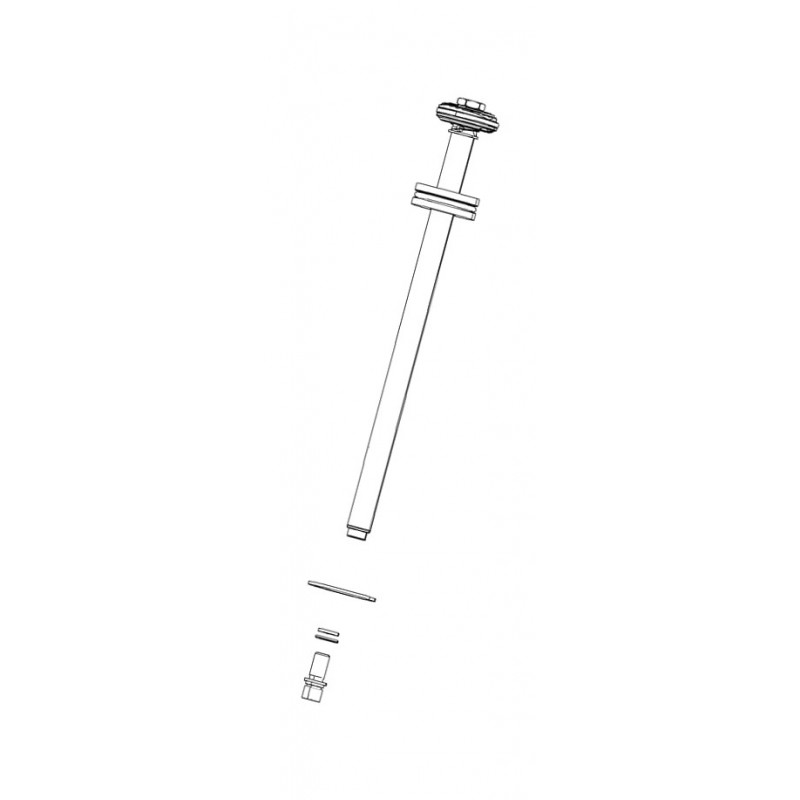 ROCK SHOX Replacement for shock absorber stem dual-suspension bicycles DOMAIN RC B1+ (2022+) 11.4018.123.000