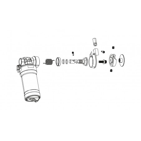 ROCK SHOX Body and reservoir replacement for shock absorbers workshop IFP SUPERDELUXE RT 380 11.4118.057.012