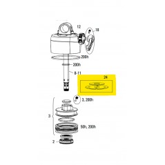 ROCK SHOX Shock absorber travel reducer DELUXE NUDE (10UDS ) 11.4118.062.000