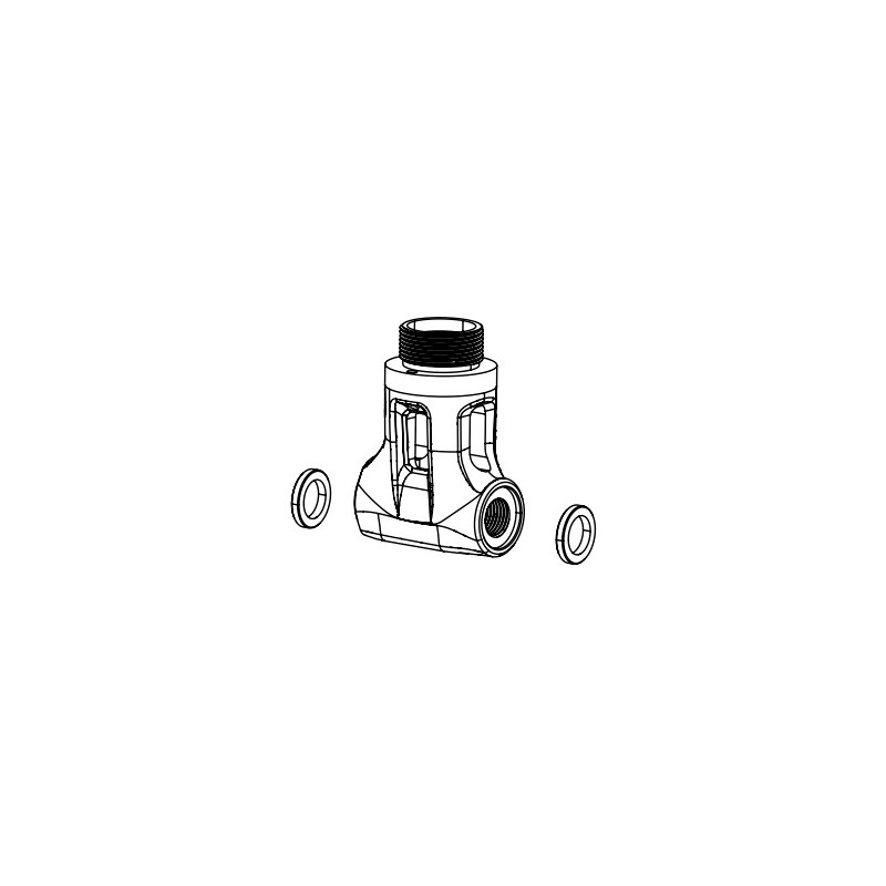 ROCK SHOX Recambio soporte inferior asimétrico A1 (2017-2020) DELUXE THRUAKTIV 11.4118.090.001
