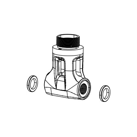 ROCK SHOX Recambio soporte inferior simétrico A1 (2017-2020) DELUXE THRUAKTIV 11.4118.090.002