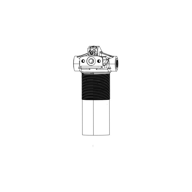 ROCK SHOX Replacement head with integrated shock absorber support TRUNNION SUPER DELUXE COIL (NON-HBO ONLY) B1+ 2023+ 11.4118.10