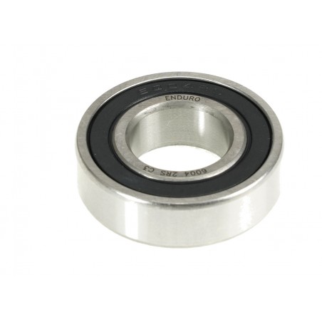 ENDURO BEARINGS Radial bearing for hub 6004 2RS C3 ABEC-3 (C3 CLEARANCE) 20MM X 42MM 12MM EB8009