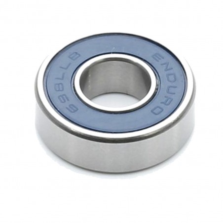 ENDURO BEARINGS Miniature radial bearing 698 LLB ABEC-3 (C3 CLEARANCE) 8MM X 19MM 6MM EB8066