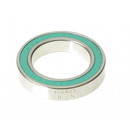 ENDURO BEARINGS Ceramic radial bearing for hub CXD 6803 LLB XD15 CERAMIC-HYBRID ABEC-5 (CN CLEARANCE) 17MM X 26MM 5MM EB8939