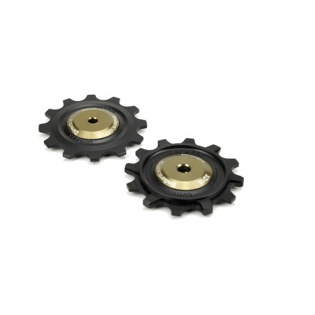 ENDURO BEARINGS Roldanas para cambio trasero BKCJ-0402 12 TOOTH XD15 CHB MACHINED (4MM BOLT UPPER/5MM LOWER) GRAPHITE EB9824