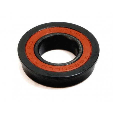 ENDURO BEARINGS Rodamiento con pestaña para suspensión F6800 LLU MAX-E BO FLANGED MAX-DESIGN BLACK-OXIDE ABEC-3 RADIAL 10MM X 19