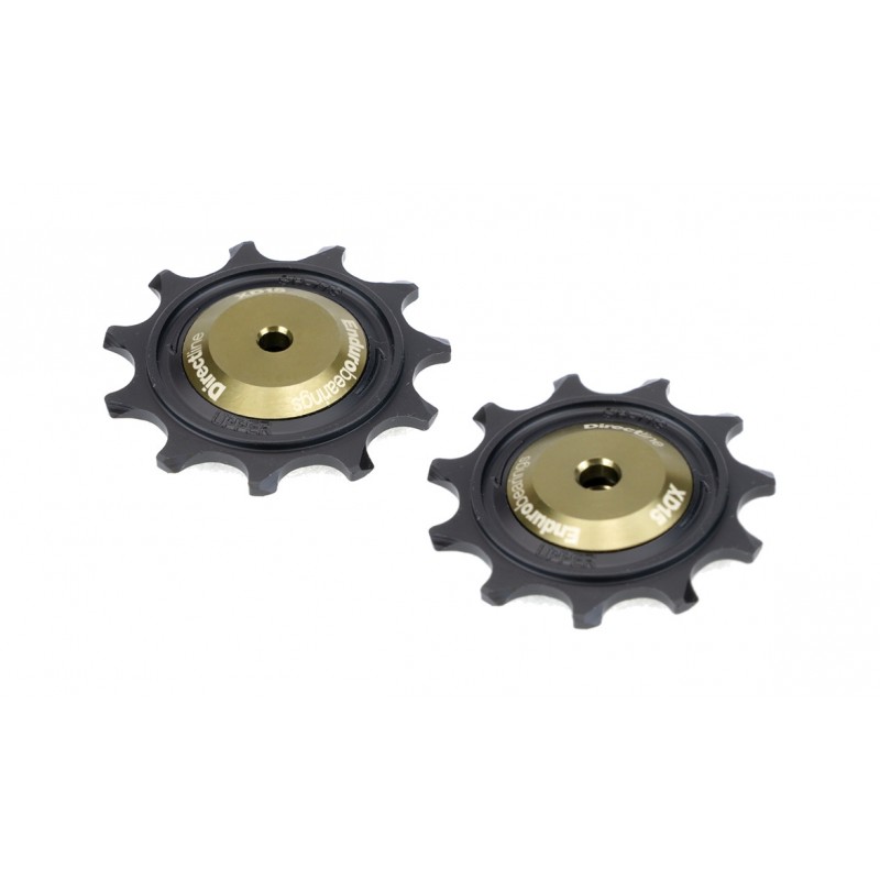 ENDURO BEARINGS Roldanas para cambio trasero BKCJ-0452 DIRECTLINE 11 TOOTH XD15 CERAMIC HYBRID (5MM BOLT HOLE) EB9906