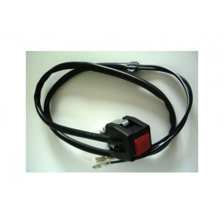 universal square push-button switch for engine stop or horn smart