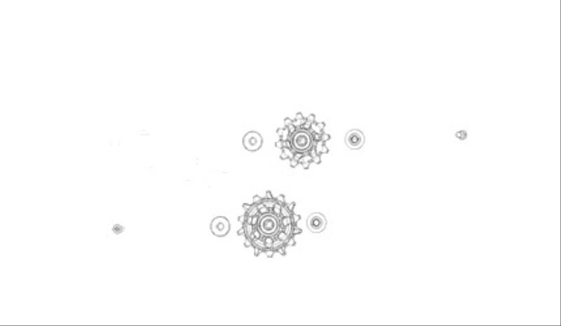 SRAM Kit de repuesto roldanas para cambio electrónico GX EAGLE AXS 11.7518.103.000